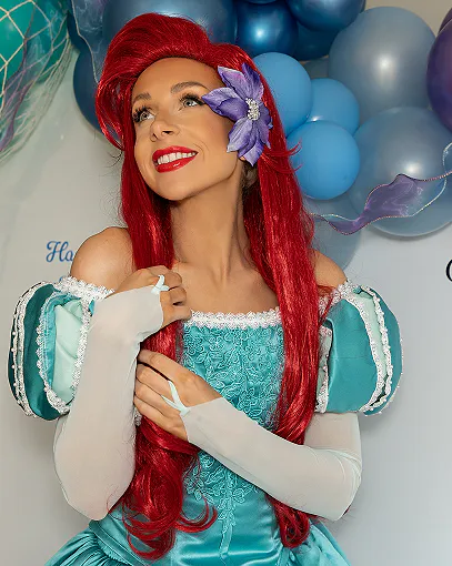 Professional princess party entertainer from Crown Jewel Parties