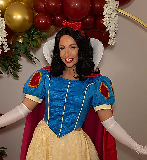 Fairest Princess character available for birthday parties in Rugby, Warwickshire